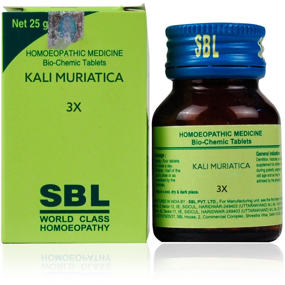 SBL Kali Muriaticum 3X (25g)