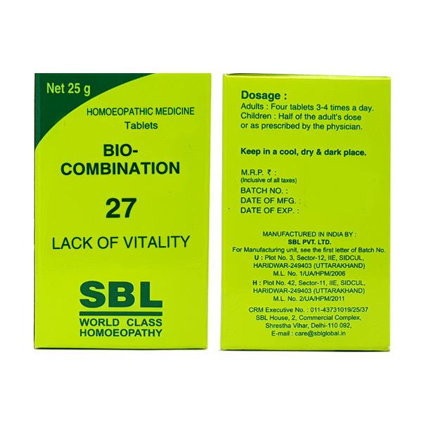 SBL Bio Combination 27 (25g)
