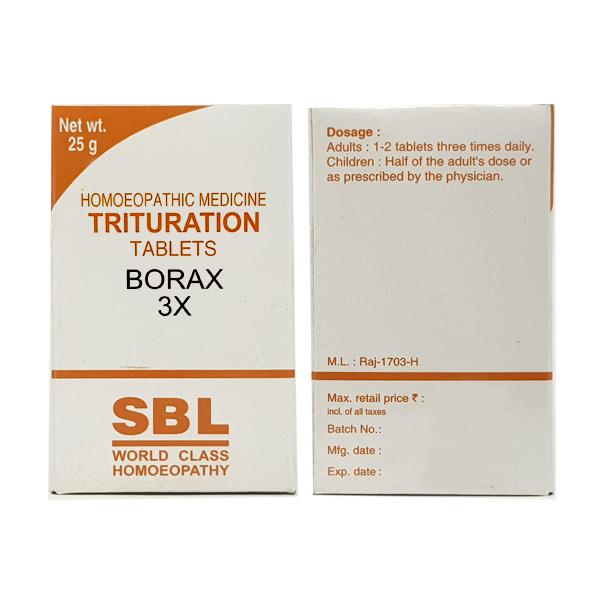 SBL Borax 3X (25g)