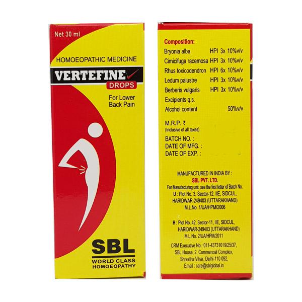 SBL Vertefine Drops (30ml)