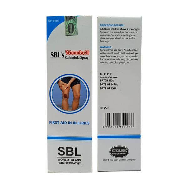 SBL Woundwell Calendula Spray (50ml)