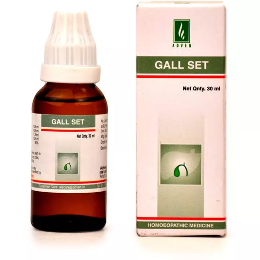 Adven Gall Set Drops (30ml) -Pack of 2 Golden-Patel & Son