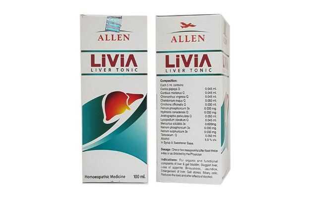 Allen Livia Liver Tonic (500ml) Golden-Patel & Son