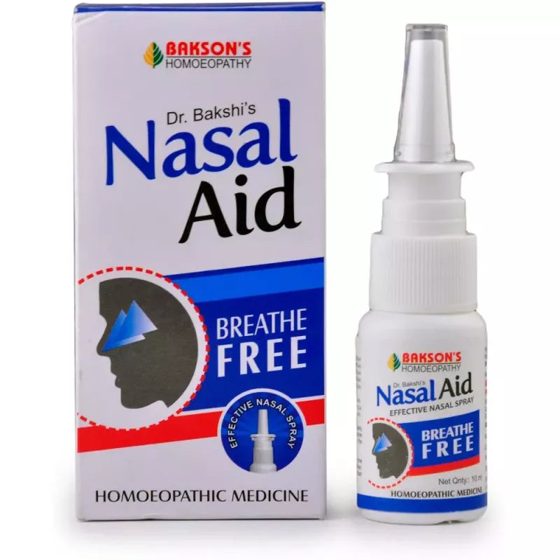 Bakson Nasal Aid Spray (10ml) Golden-Patel & Son