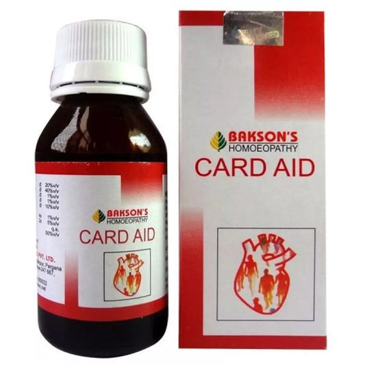 Bakson Card Aid Drops (30ml) Golden-Patel & Son