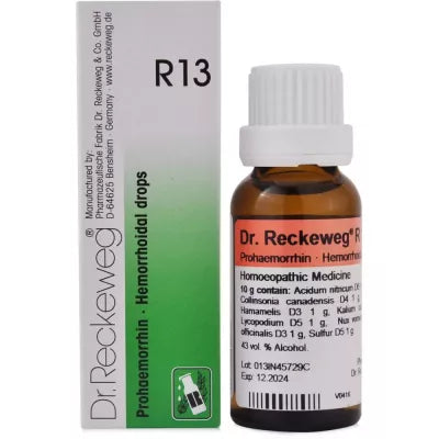 Dr. Reckeweg R13 (Prohaemorrin) (22ml) Golden-Patel & Son
