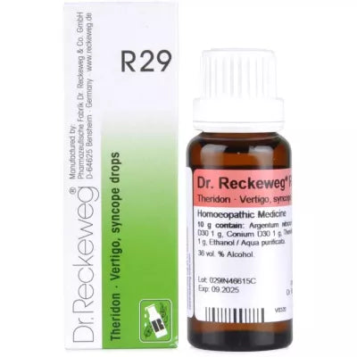 Dr. Reckeweg R29 (Theridon) (22ml) Golden-Patel & Son