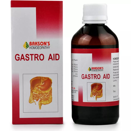 Bakson Gastro Aid Syrup (200ml) Golden-Patel & Son