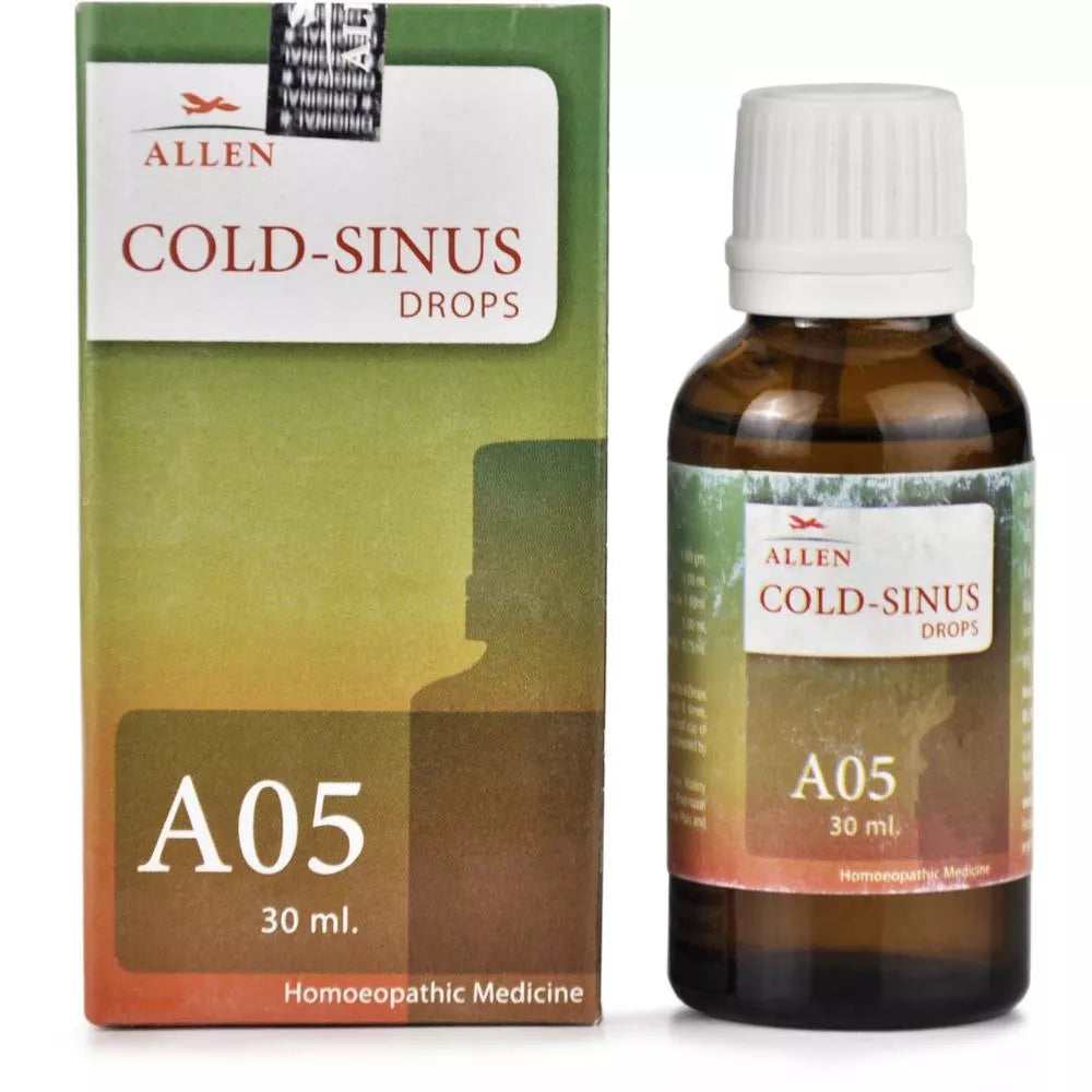 Allen A5 Cold Sinus Drops (30ml) -Pack of 2 Golden-Patel & Son