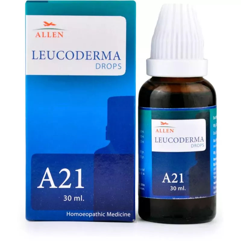 Allen A21 Leucoderma Drops (30ml) -Pack of 2 Golden-Patel & Son