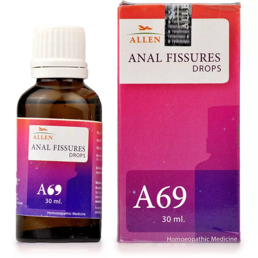 Allen A69 Anal Fissures Drops (30ml) -Pack of 2 Golden-Patel & Son