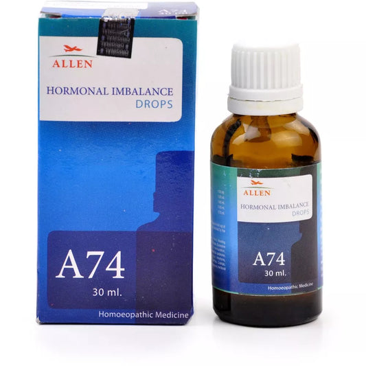 Allen A74 Hormonal Imbalance Drops (30ml) -Pack of 2 Golden-Patel & Son