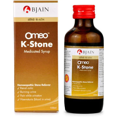 B Jain Omeo K-Stone Syrup (500ml) Golden-Patel & Son