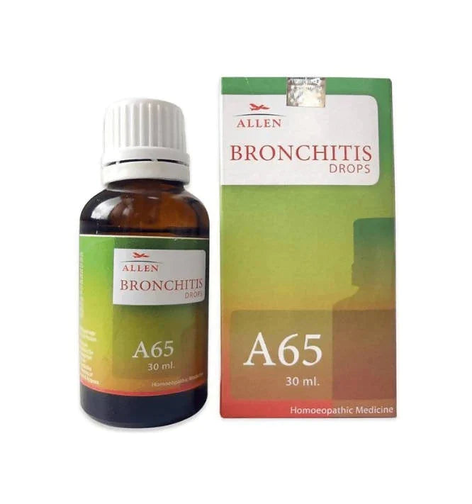 Allen A65 Bronchitis Drops (30ml) -Pack of 2 Golden-Patel & Son