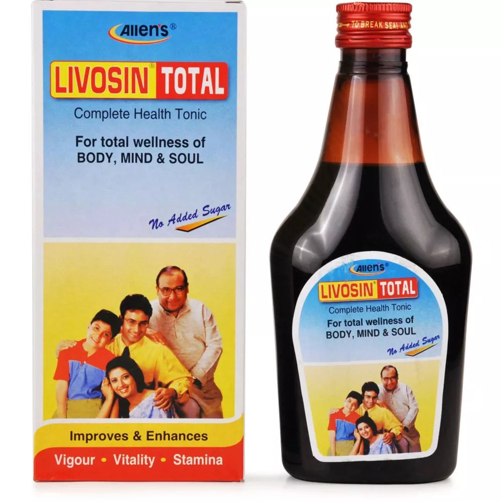 Allens Livosin Total Health Tonic (310ml) -Pack of 2 Golden-Patel & Son