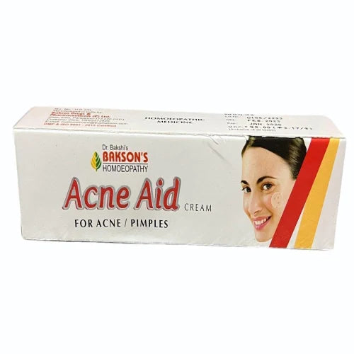 Bakson Acne Aid Cream (30g) -Pack of 2 Golden-Patel & Son