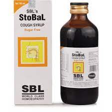 SBL Stobal Cough Syrup (Sugar Free) (180ml)