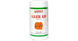 Bakson Aller Aid Tablets (200tab) -Pack of 3 Golden-Patel & Son