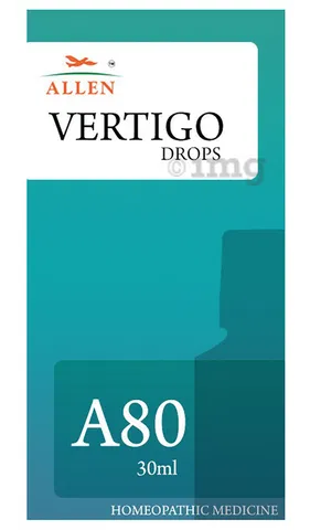 Allen A80 Vertigo Drops (30ml) -Pack of 2 Golden-Patel & Son