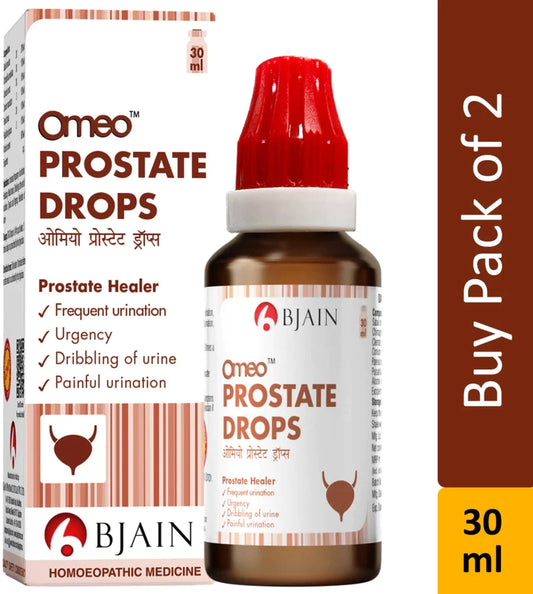 B Jain Omeo Prostate Drops (30ml) Golden-Patel & Son