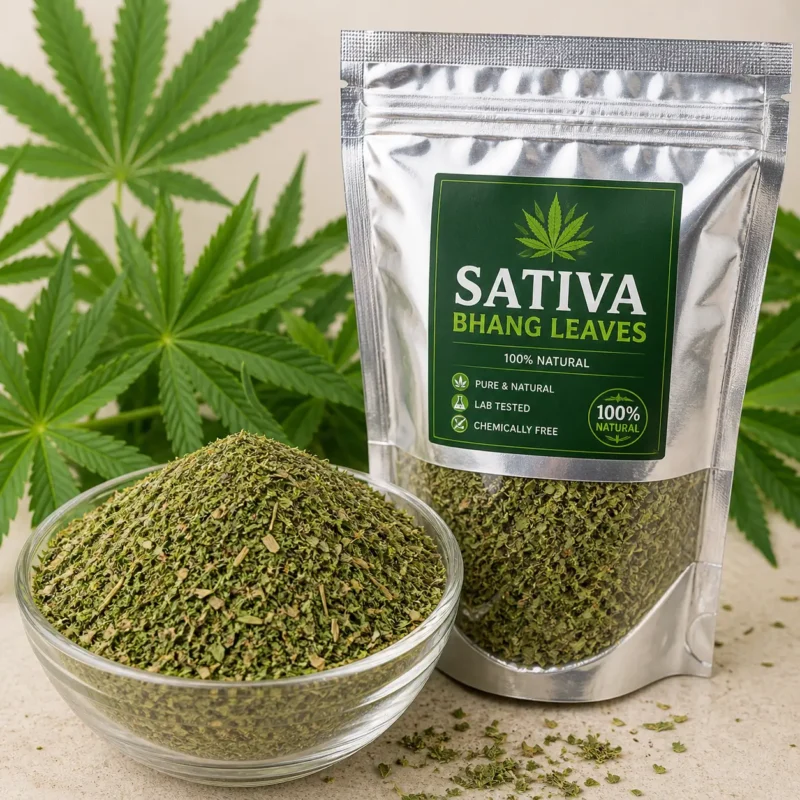 sativa bhang leaves