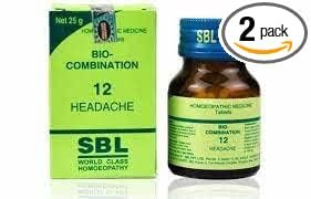 SBL BIO-COMBINATION-12 | HEADACHE | 25GM | PACK OF 2 |