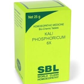 SBL Kali Phosphoricum 6x Tablets (SET OF 2 Bottles),by-goldenpatel&son.