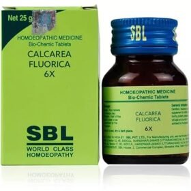 SBL Calcarea Fluorica 6X Tablets (25gm) (Pack of 2)