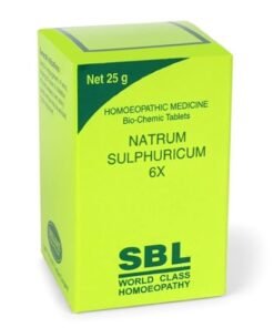 SBL Natrum Sulphuricum 6x 25gm (Pack of 2),by-goldenpatel&son.