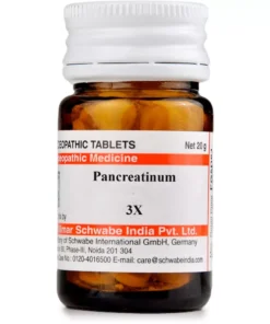 Dr Willmar Schwabe India Pancreatinum Trituration Tablet 3X,by-goldebpatel&son.
