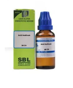 Sbl Acid Aceticum Dilution 30 Ch 30 Ml