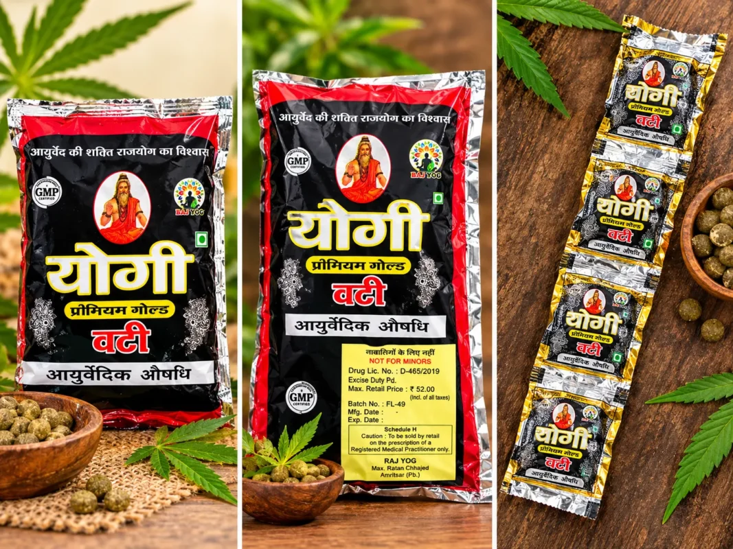 Yogi Premium Gold Vati Bhang Goli